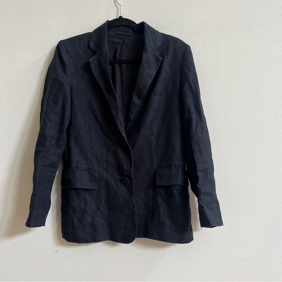 & Other Stories Linen Blazer Related Oversized - Picture 2 of 3